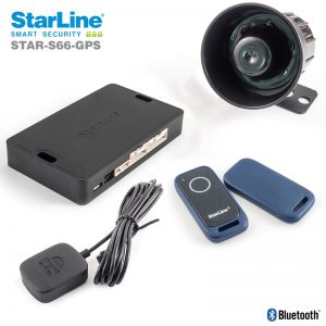 Starline S66-GPS Alarmanlage mit Ortungssystem und Smartphone App und zusätzlicher Wegfahrsperre