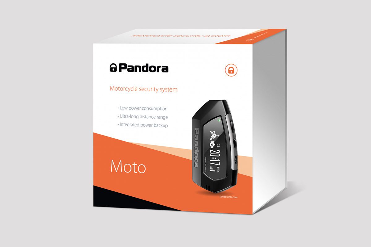 Pandora Moto Pager Motorrad Alarmanlage